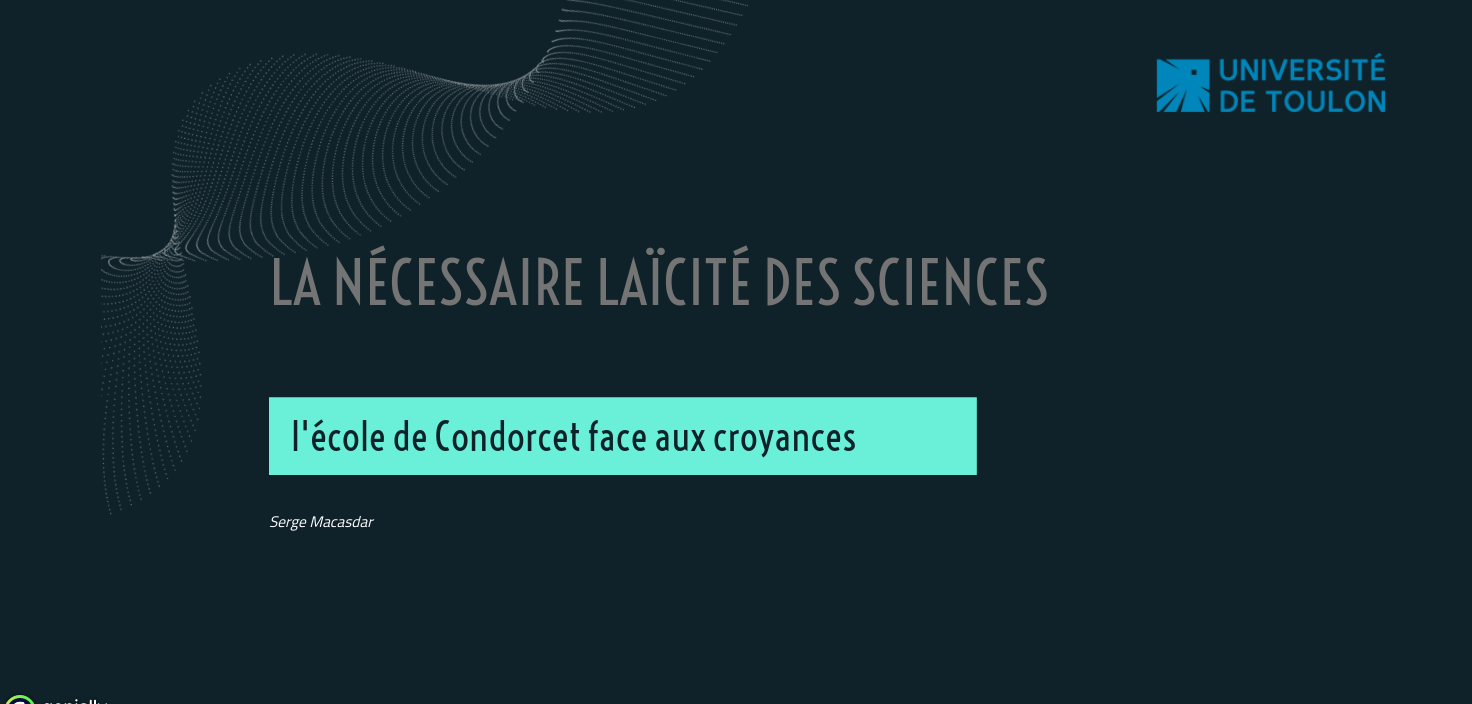 Science et laicité